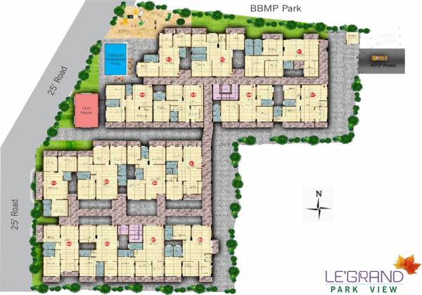 Images for Master Plan of Peace Le Grand Park View