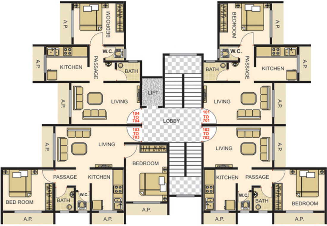 Images for Cluster Plan of Deepali Heramb Park