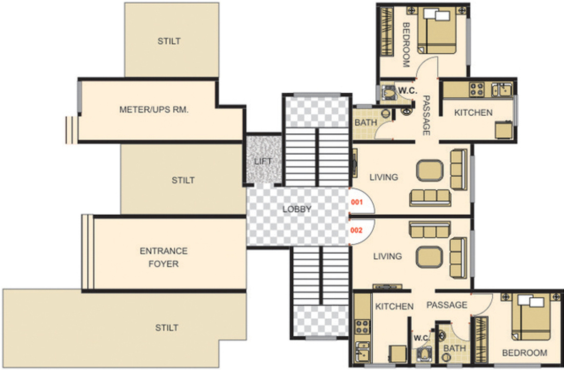 Images for Cluster Plan of Deepali Heramb Park