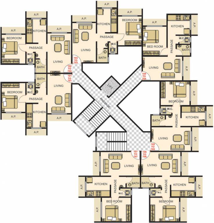 Images for Cluster Plan of Deepali Heramb Park