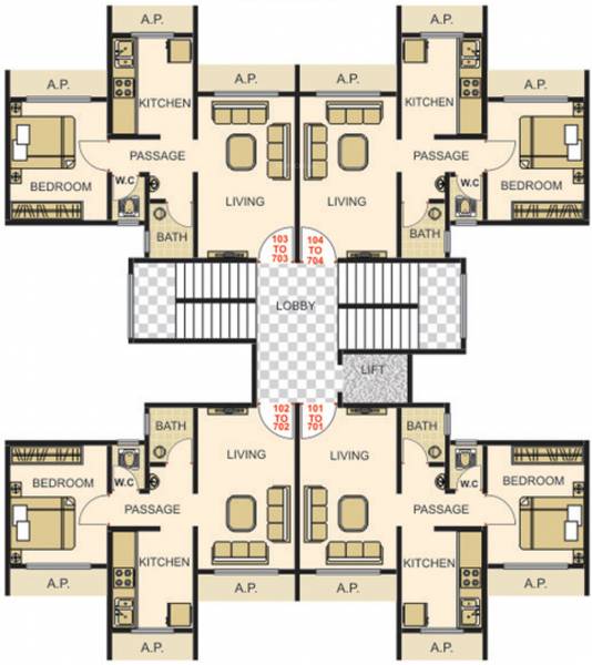 Images for Cluster Plan of Deepali Heramb Park
