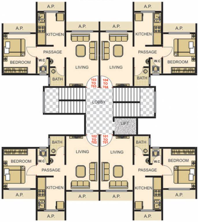 Images for Cluster Plan of Deepali Heramb Park