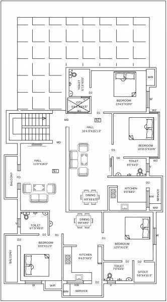 Images for Cluster Plan of Sree Guru Viswaas Images for Cluster Plan of Sree Guru Viswaas