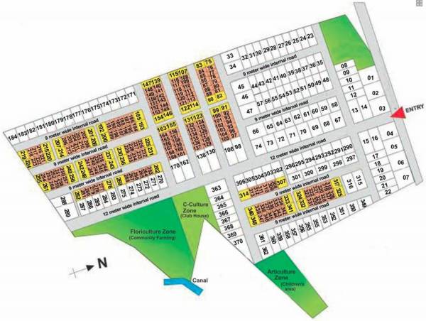 Images for Layout Plan of Wings Malgudi Farms