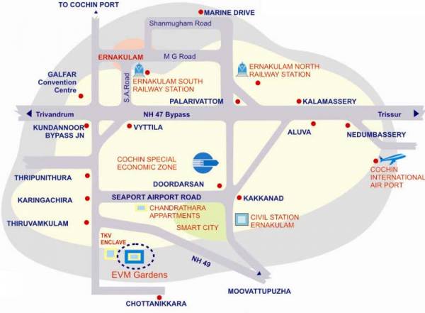 Images for Location Plan of  EVM Gardens