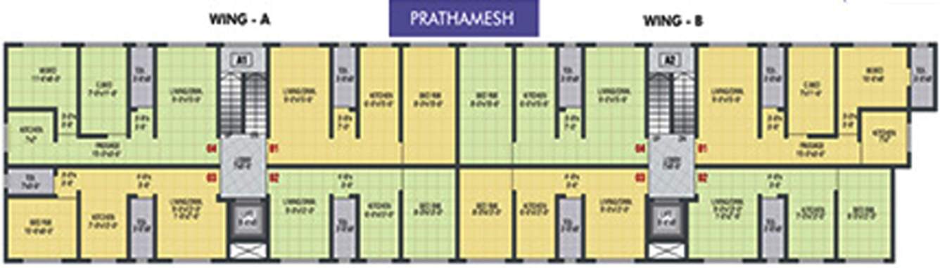 Images for Cluster Plan of Nirmiti Balaji Residency
