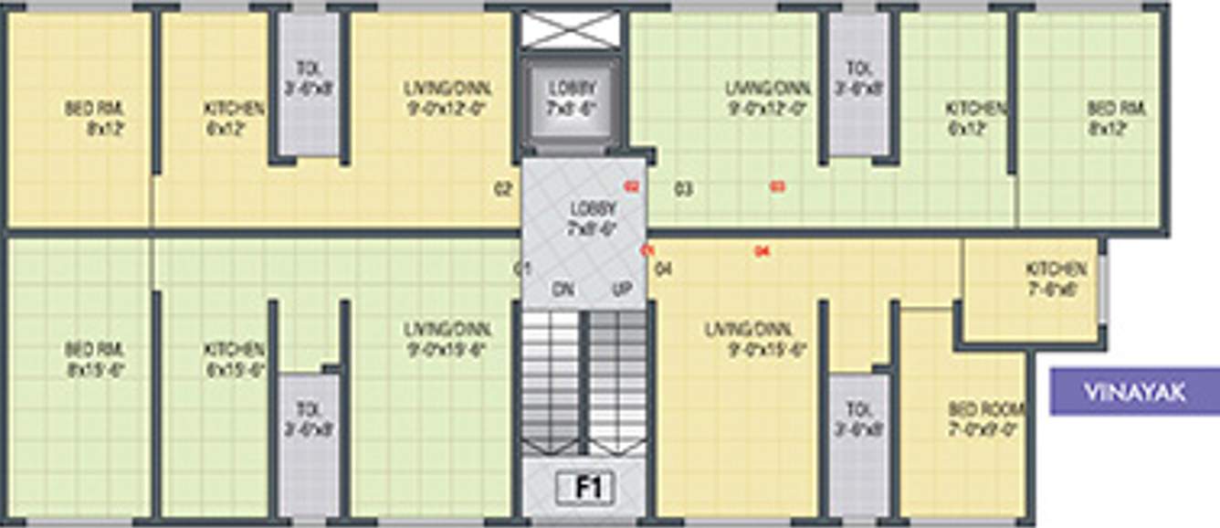 Images for Cluster Plan of Nirmiti Balaji Residency