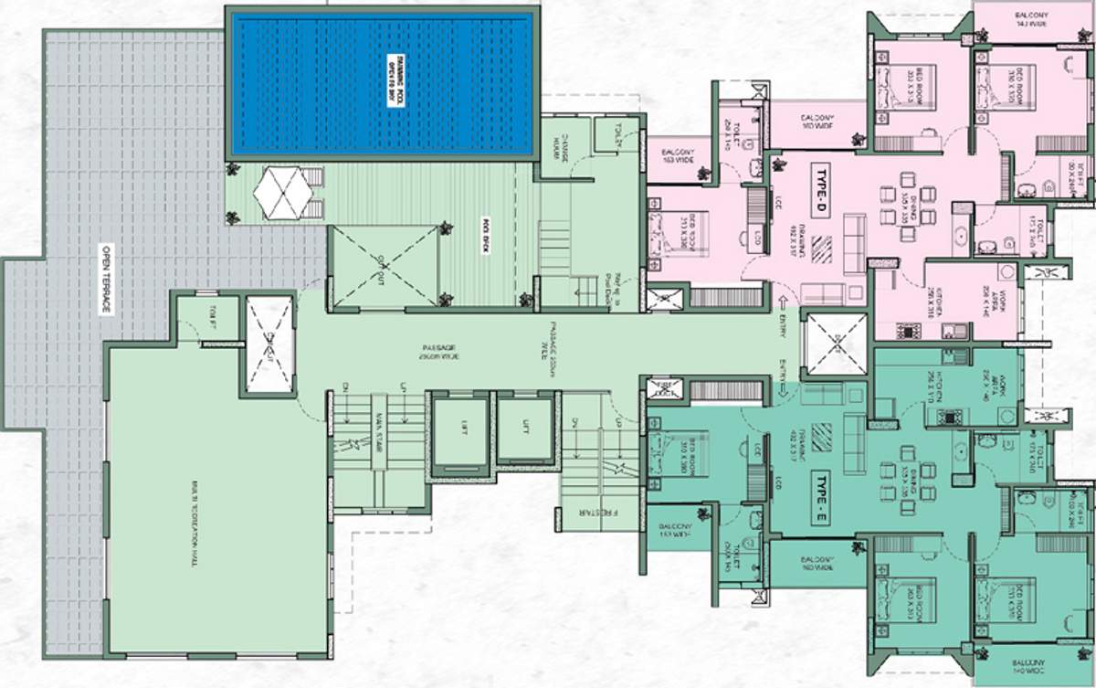 Images for Cluster Plan of Veegaland Kings Town