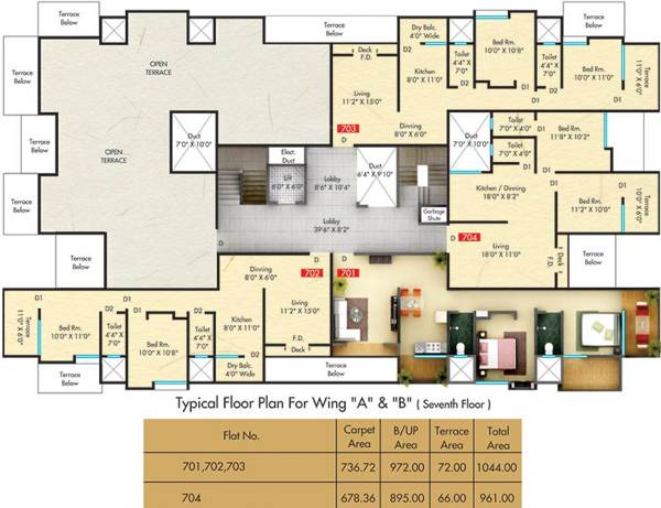 Images for Cluster Plan of DA Borade and Sons Bhondve Orchid Images for Cluster Plan of DA Borade and Sons Bhondve Orchid