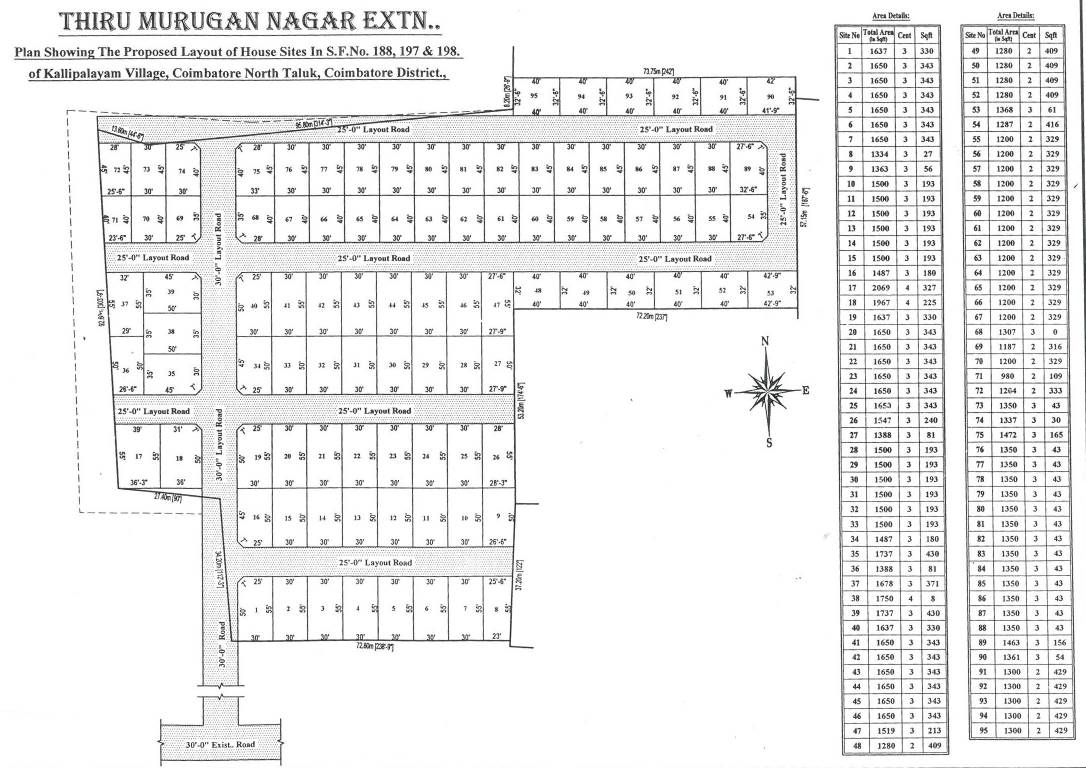 Images for Layout Plan of Greens Thiru Murugan Nagar