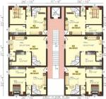 Images for Cluster Plan of Rajeswari Sunshine Suites