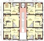 Images for Cluster Plan of Rajeswari Sunshine Suites