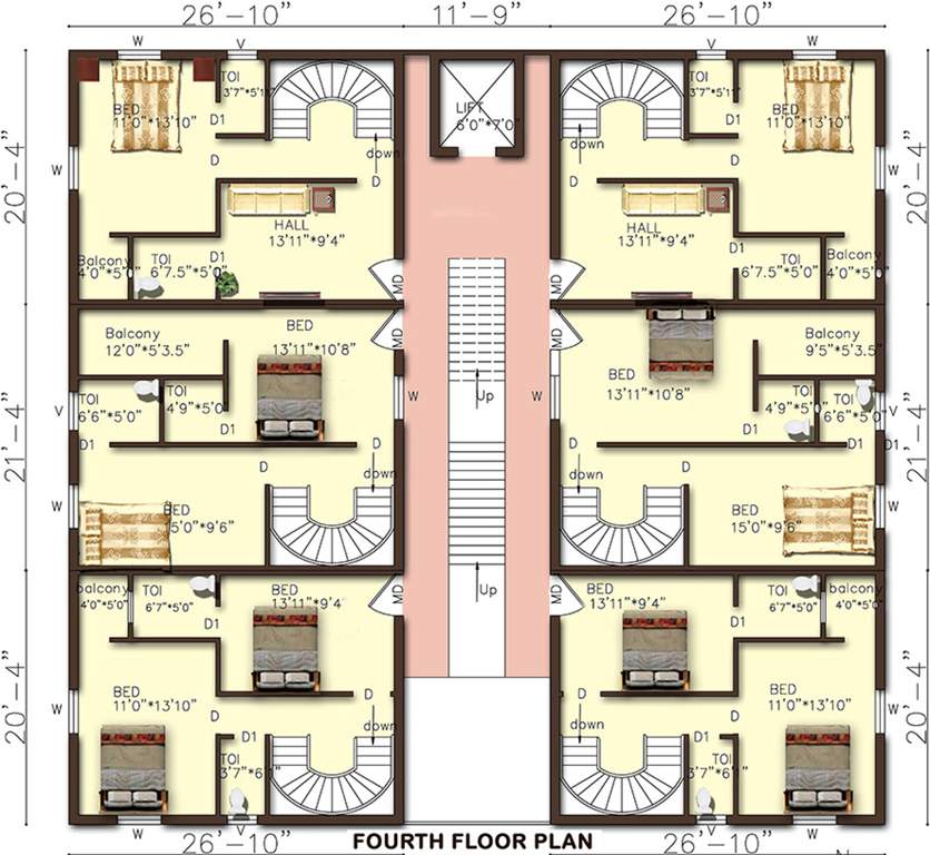 Images for Cluster Plan of Rajeswari Sunshine Suites