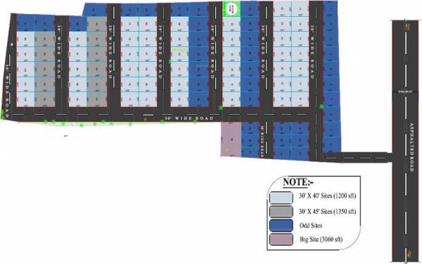 Images for Layout Plan of SR Royal Residency