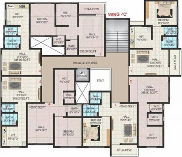 Images for Cluster Plan of Jai Anandi Park