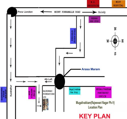 Images for Location Plan of Rajeswari Mugalivakkam Phase 1