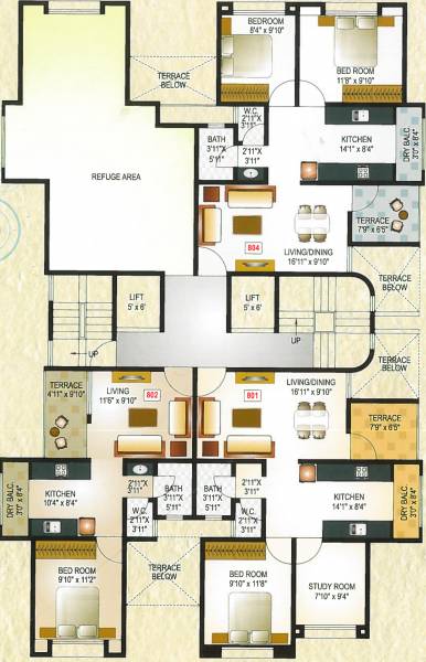 Images for Cluster Plan of Mont Vert Blue Bells