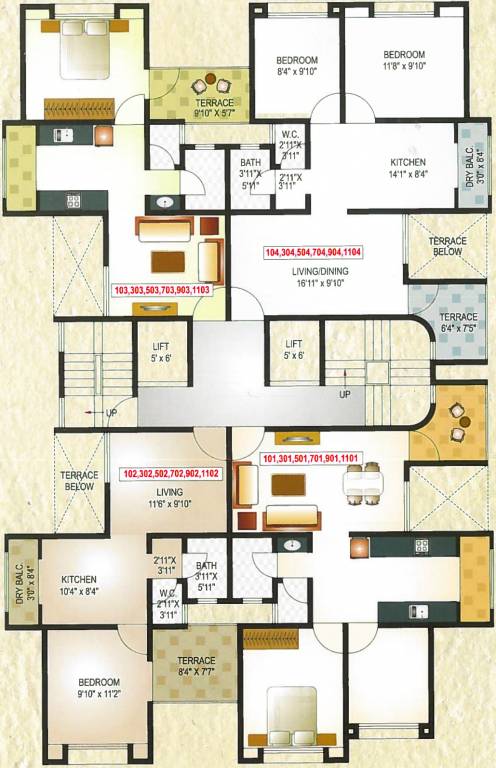 Images for Cluster Plan of Mont Vert Blue Bells
