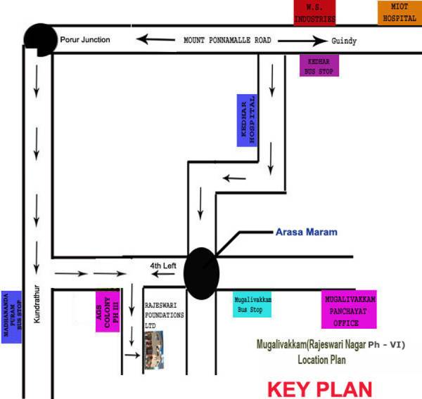 Images for Location Plan of Rajeswari Row House