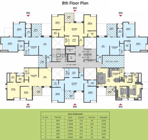  gardenia-crest Images for Cluster Plan of Rujuta Gardenia Crest