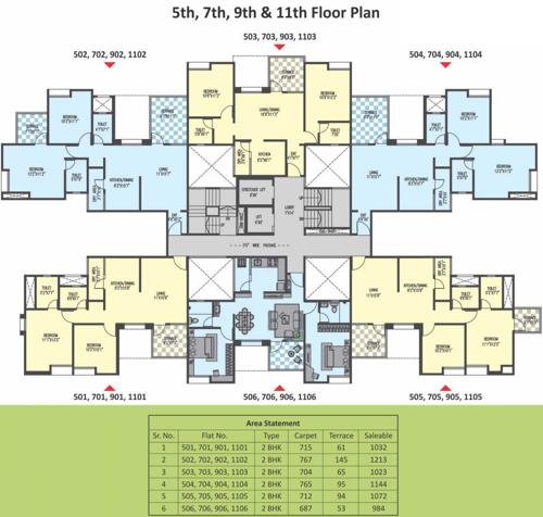  gardenia-crest Images for Cluster Plan of Rujuta Gardenia Crest