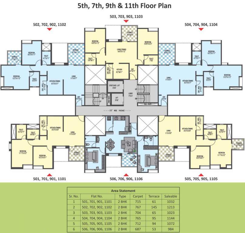  gardenia crest Images for Cluster Plan of Rujuta Gardenia Crest