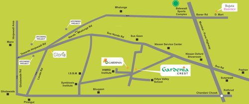  gardenia-crest Images for Location Plan of Rujuta Gardenia Crest