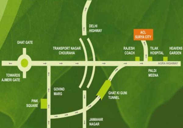 Images for Location Plan of Amit Surya City