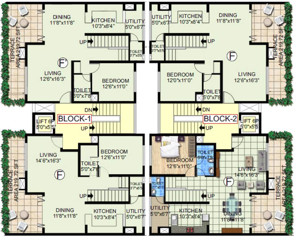 el jardin Images for Cluster Plan of Hinduja El Jardin