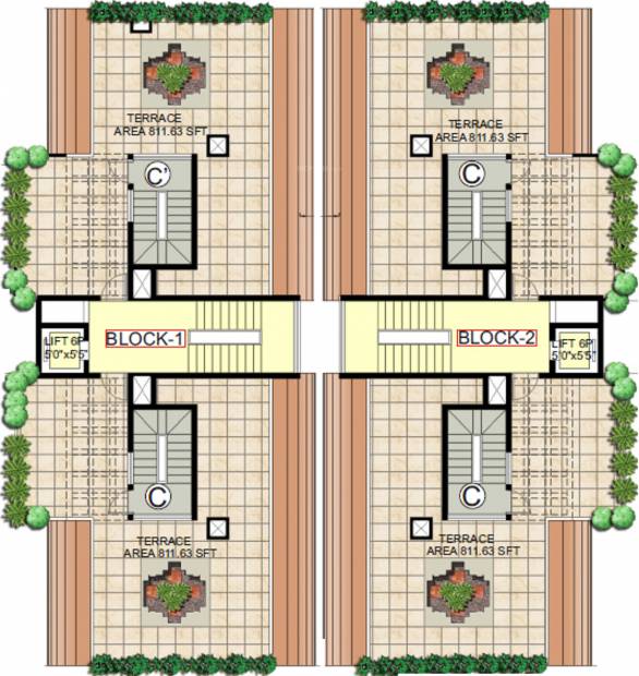  el-jardin Images for Cluster Plan of Hinduja El Jardin