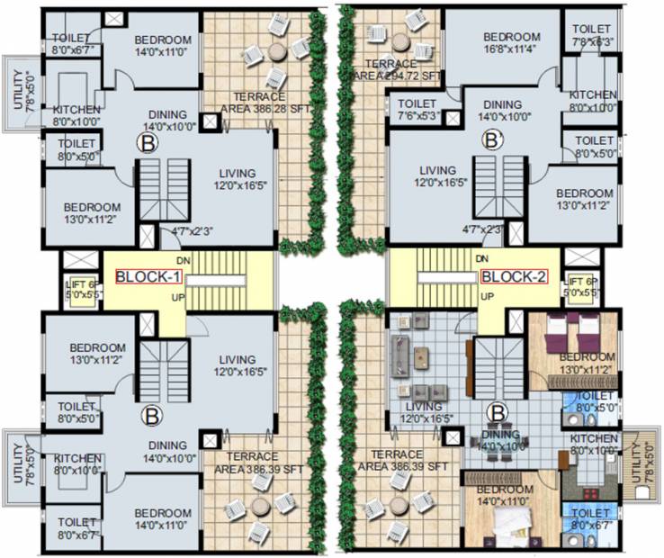  el-jardin Images for Cluster Plan of Hinduja El Jardin