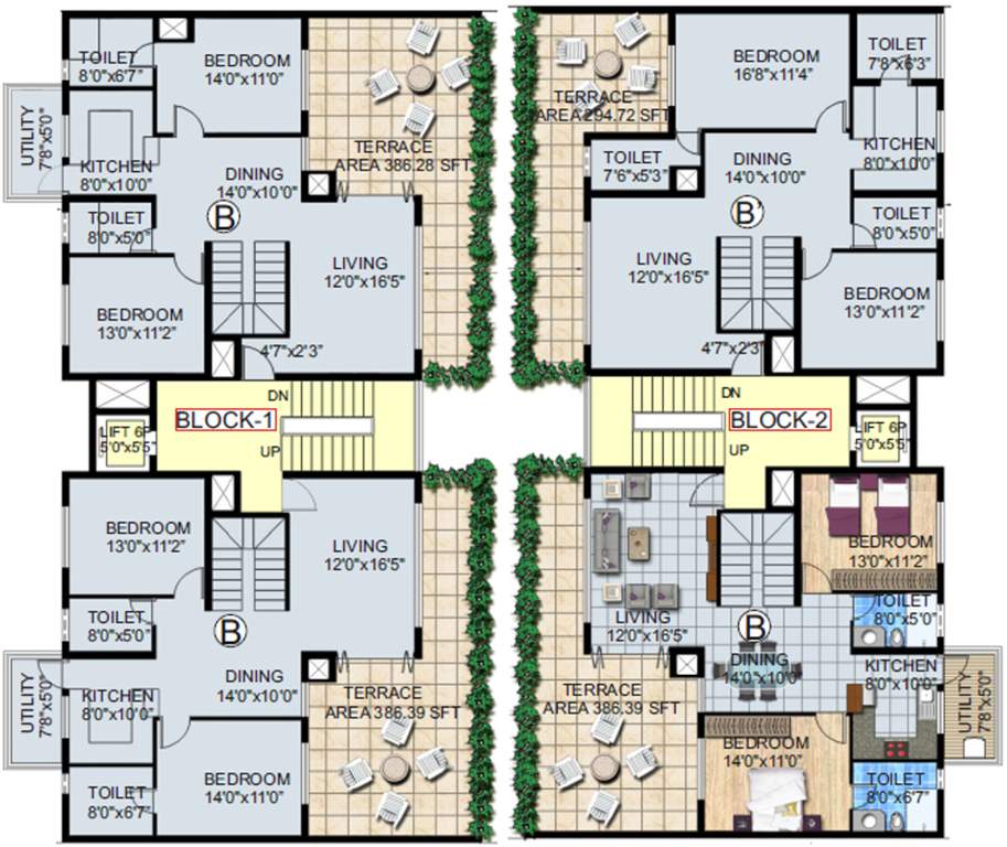 el jardin Images for Cluster Plan of Hinduja El Jardin