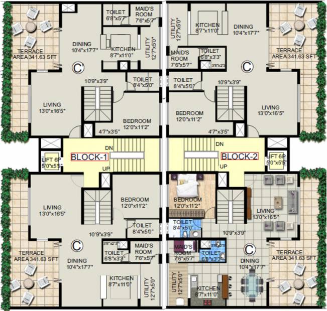  el-jardin Images for Cluster Plan of Hinduja El Jardin