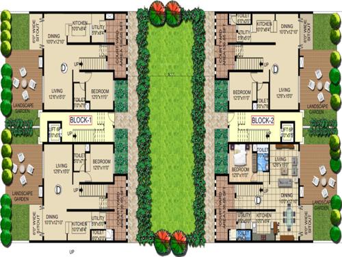  el-jardin Images for Cluster Plan of Hinduja El Jardin