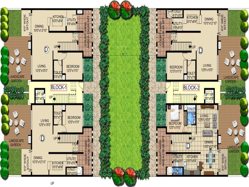 el jardin Images for Cluster Plan of Hinduja El Jardin