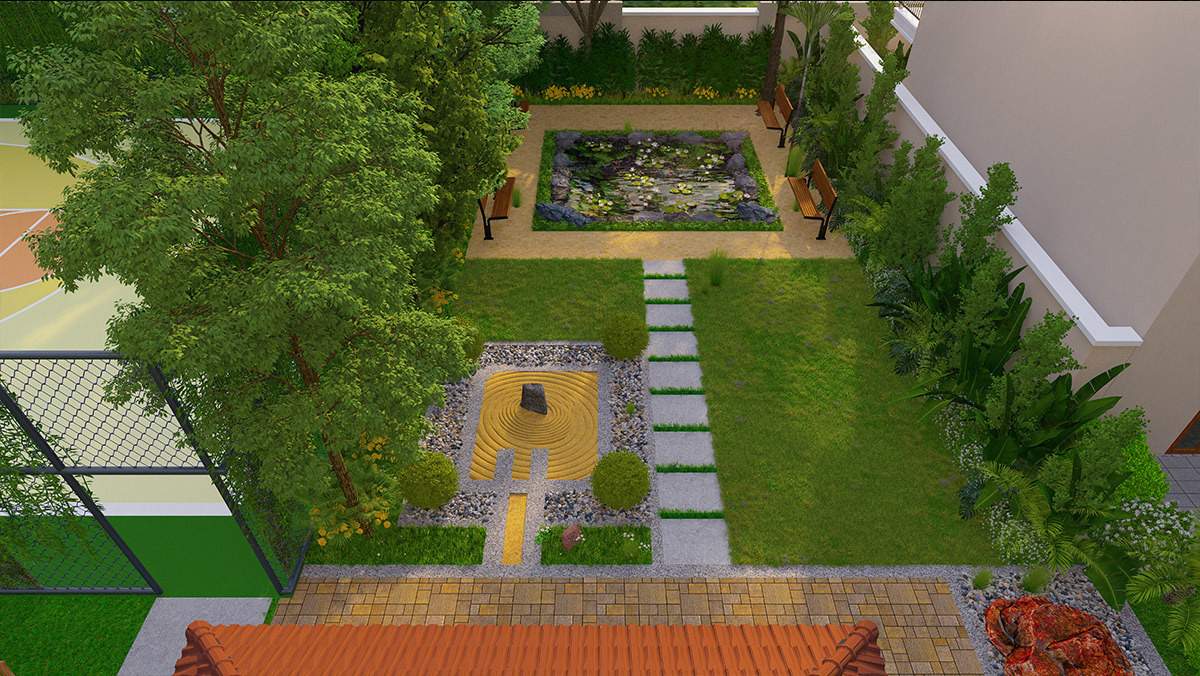 el jardin Landscape Garden and Tree Planting