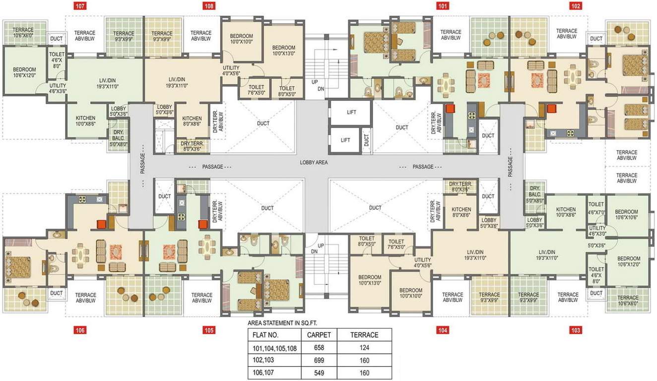  mont vert vivant Images for Cluster Plan of Patel Mont Vert Vivant