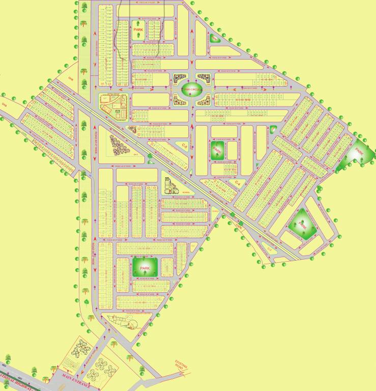 Images for Layout Plan of Amit Shyam Sarovar