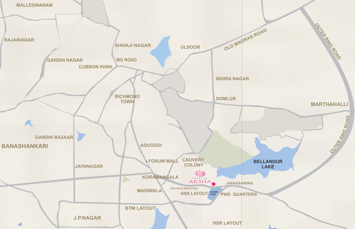 aksha Images for Location Plan of Advaitha Aksha