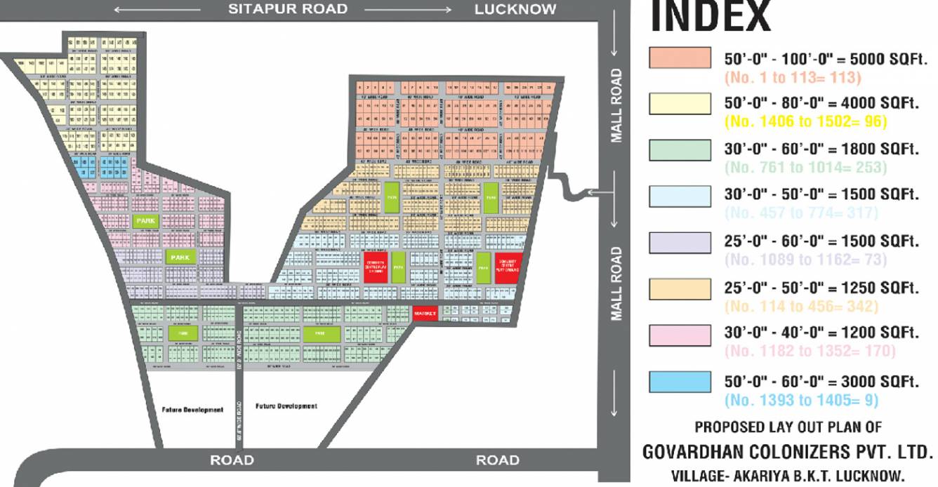 Images for Layout Plan of Govardhan City