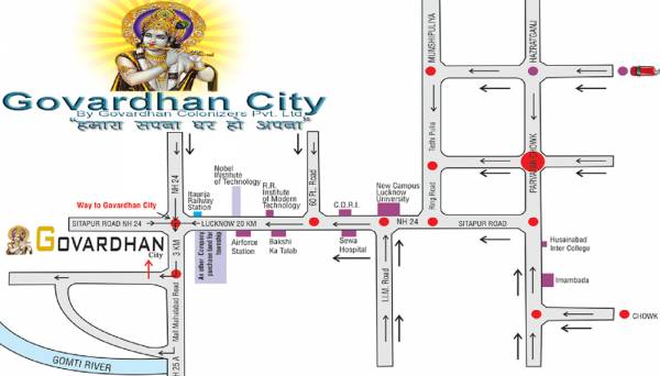 Images for Location Plan of Govardhan City