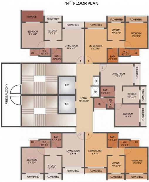  edeania Images for Cluster Plan of Akshar Edeania