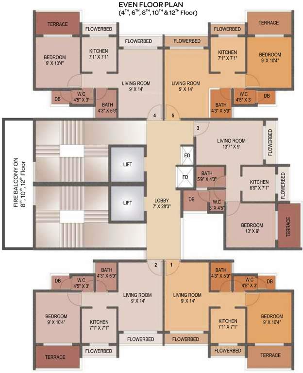  edeania Images for Cluster Plan of Akshar Edeania