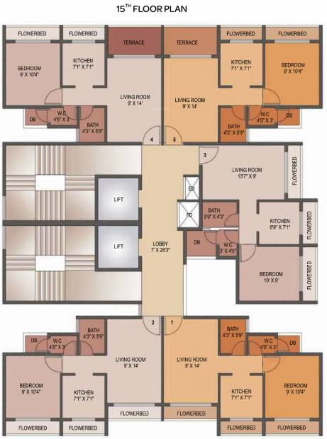  edeania Images for Cluster Plan of Akshar Edeania