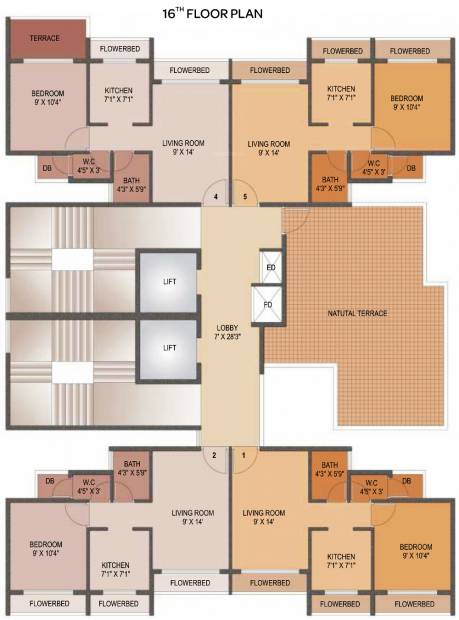  edeania Images for Cluster Plan of Akshar Edeania