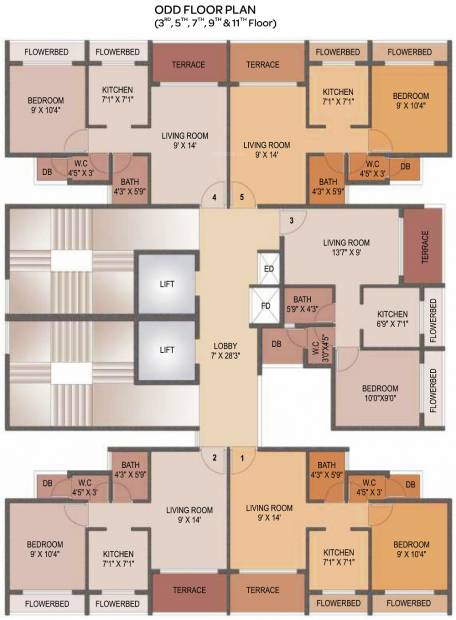  edeania Images for Cluster Plan of Akshar Edeania