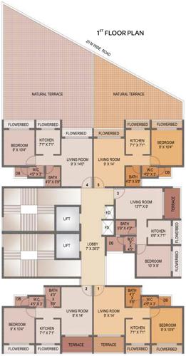  edeania Images for Cluster Plan of Akshar Edeania