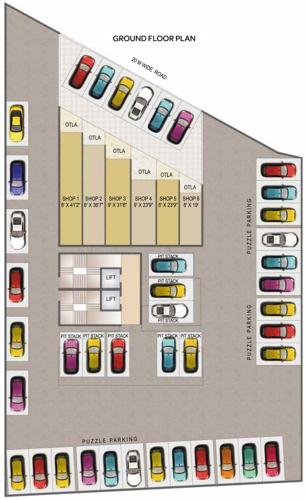 edeania Images for Cluster Plan of Akshar Edeania