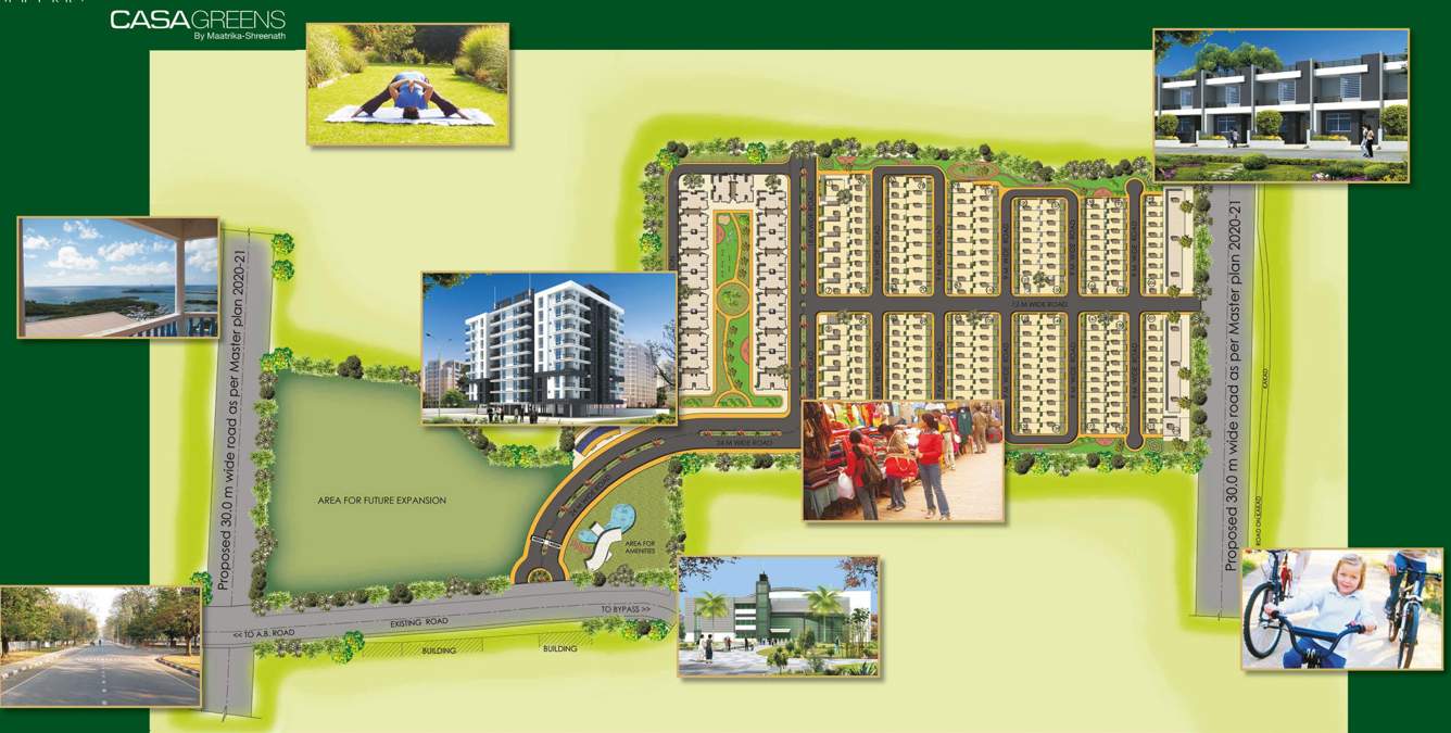 casa greens villas Images for Master Plan of Matrika Casa Greens Villas