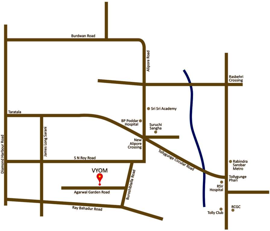  vyom Images for Location Plan of PS Vyom